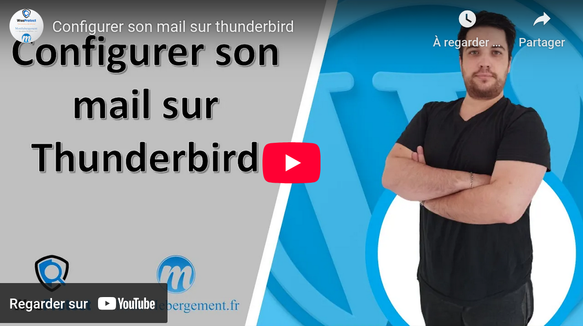 Configurer son mail sur Thunderbird